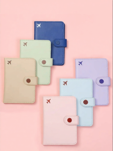 WeekEight | RFID Blocking Solid Color Portable Card Holder Passport Case