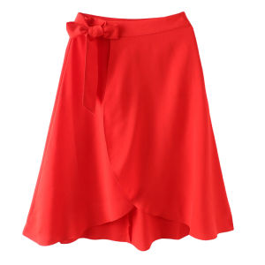 Váy Midi Dài Thời Trang Cho Nữ Váy Chữ a Không Đều Chất Liệu Polyester Váy Công Sở Thanh Lịch Váy Midi Dài