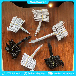 Heavy Duty Screen Hooks for Hanging Grid Wall Wire Mesh in Black and White (5-20cm) 10pcs or 1pc