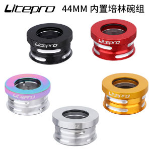 Litepro Foldable Bike Headset Bowl Group 44mm Built-in Bearing P18 JP8 Head Tube Bowl Set Cycling Equipment Accessories