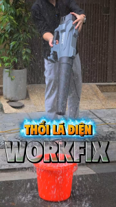 [ CAO CẤP ] Máy Thổi Bụi Thổi Lá Công Nghiệp Workfix WF-ELB3800W Công Suất 3800w 6 Cấp Chỉnh Tốc