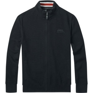 Jeep | Jeep Mens Warm Knitted Sweater Elastic Pure Color Large Size Open Cardigan Autumn Fashion Urban Style Wool Blend Casual Top