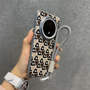 Huawei Mate70 pro Green Mountain Series Naked Leather Pattern Luxury Business Protective Case for Men And Women Anti-Fall