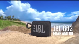 JBL Go 3 Speaker Portabel Tahan， big audio and punchy bass IP67 waterproof and dustproofIncludes USB-C