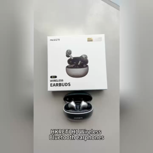 HKRETI H1 Wireless Earphones Bluetooth 5.4 Sport Waterproof Noise Reduction HiFi Stereo Compatible with Android iOS