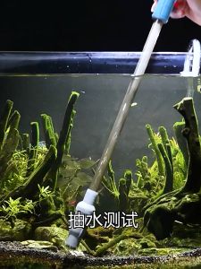 Rennas 1.5m Easy to Operate Aquarium Clean Fish Tank Vacuum Siphon Pump Cleaner Tool For Fish Pet