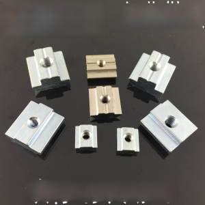 Máy Vít Đầu T Phụ Kiện Khung Nhôm Tiêu Chuẩn Châu Âu Đầu Trượt Lắp Trước M3 M4 M5 M6 M8 M10 Khung Nhôm Phụ Kiện