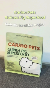 [24HR SHIP] CARINO PETS GUINEA PIG SUPERFOOD 1KG Guinea Pig Food Pellet 天竺鼠饲料 Makanan Guinea Pig Pellet
