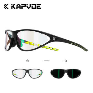 kapvoe | Kính Râm Đi Xe Đạp Kapvoe Photochromic Dành Cho Nam UV400 Bảo Vệ TR-90 Khung Xe Đạp MTB Kính Câu Cá Đi Bộ Đường Dài Cắm Trại Kính Mắt Thời Trang