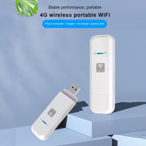 Portable WiFi LTE USB 4G Modem with SIM Card Slot Pocket Hotspot Plug and Play European Version for Outdoor Travel