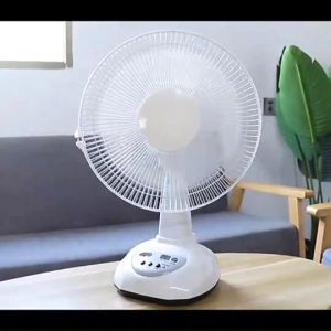 มิติด้วย กระเป๋าพัดลม 12 นิ้ว พัดลม พัดลมพกพา ของ กระบวนการ พร้อม แผงโซล่าเซลส์ 2 หลอดไฟ LED 2