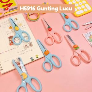 Gratis Ongkir - Gunting Lucu / Gunting Sekolah Untuk Anak / Gunting Cute Desain Ujung Tumpul
