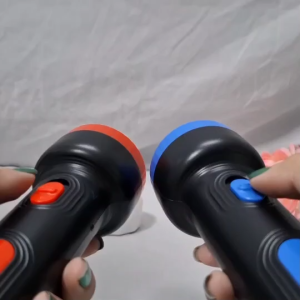 ไฟฉาย LED ชาร์จไฟบ้าน พกพาสะดวก เดินป่า แคมป์ปิ้ง ทนทาน ปรับได้2ระบบ