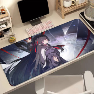 Bandai | Shiny Style Kuchiba Chisa Gaming Gamer Mouse Pad Wuthering Waves Large Keyboard Mat Waterproof Office Home Decor for Teens