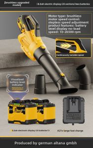 FLIEGL | High-Power Dust-Blowing Industrial Lithium-Ion Hair Dryer