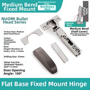 Nuomi | Hydraulic Buffer Hinge Cabinet Wardrobe Door