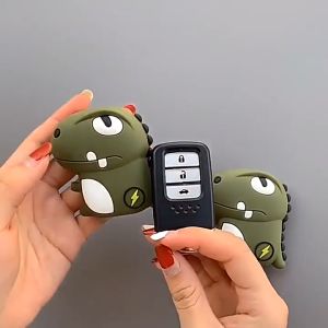 Case Kunci Mobil Motif Dinosaurus Yang Lucu Untuk Honda Mobilio Brio Hr-V City Br-V Civic Accord Cr-V