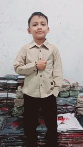 kemeja panjang anak pria bahan katun premium