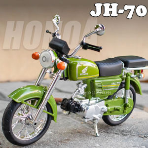 1:12 Model Toy HONDA JH-70 Little Monkey Motorcycles Metal Diecast Sound Light Shock Absorption Mini Motorbikes Children Gifts