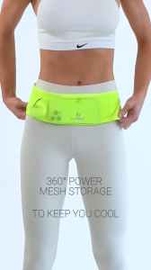 Flipbelt Air Adjustable Lightweight Running Air Belt Gym Belt Workout Non Chafing Moisture Wicking