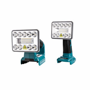 New 18V 5 Inch LED Flashlight Outdoors Spotlight Light for Makita Lithium B attery USB Charging Outdoor Lighting