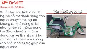 Xe lắc tay sắt sắt sơn tĩnh điện