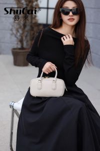 SHUCAI | Genuine Grade Cow Leather Womens Shoulder Bag Luxury Designer Brand Ladies Small Crossbody Bags Female High Quality Handbags
