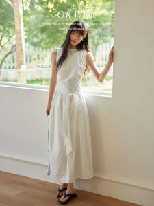Vintage Belted Design Dress