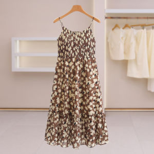 Elastic Fit Versatile Colorful Camisole Dress