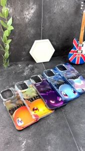 NEW CARTOON Case !! POKEMON FULL PIKACHU GENGAR SQUIRTLE SNORLAX CHARIZARD SILVER BASED DESIGN JAPAN PRINTING CASE IP 14 PROMAX 14 PRO 14 13 PROMAX 13 PRO 13 12 PROMAX 12 PRO 12 11 SOFTCASE