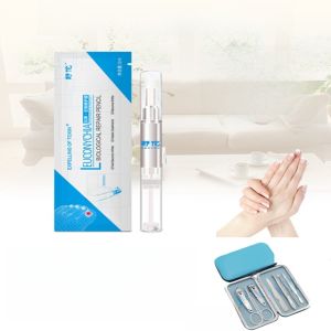 Shutuo Nail Care Liquid Bright Grey Bio Repair Film Thickens Nail Powder Special Care Liquid for Nail Health And Beauty Tools