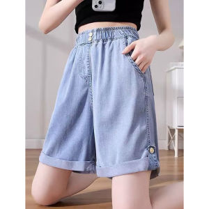French Style Loose Wide-leg Shorts