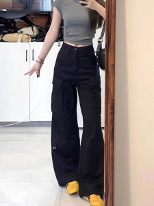 Shalldoer | Retro Camo Utility Style Women Fall 2026 Fashion Street Cool Straight Trousers