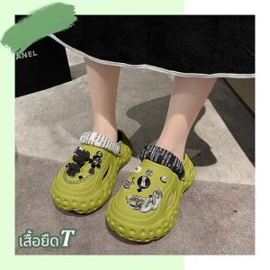 รองเท้าแตะหัวโตแฟชั่น TKGirl พร้อมส่งจากไทย รุ่นนี้เสริมส้นพอกรุบกริบ ใส่แล้วกำลังน่ารัก ติดตัวการ์ตูนมินิมอล น่ารักสุดๆ แมทช์ได้ทุกลูก น้ำหนักเบามาก วัสดุดีสุดๆ บอกเลยราคานี้คุ้มมากก