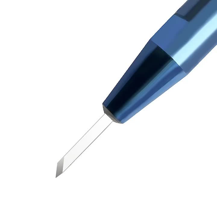 Hair Transplant Implanter Tools Titanium Handle Sapphire Single Edge