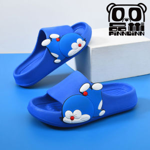 Machine Cat Childrens Slippers Boys Summer New Bathroom Anti-slip Soft Bottom Baby Indoor Home Boys Cartoon Style EVA Material
