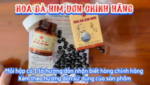 Hoa Đà Kim Đơn HK Hộp 60 viên - Huo Tuo Kim Dan (chính hãng date mới) - 0399 540 601