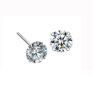 Hoa Tai Bạc Nguyên Chất Dành Cho Nữ Zircon S925 Hoa Tai Ngủ Không Gây Dị Ứng Thiết Kế Đơn Giản Đồ Trang Sức Thời Trang