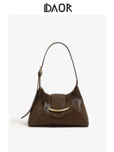Minimalist DAOR Hobo Underarm Bag 2025 Autumn New Style Small Genuine Leather Dumpling Bag Commuter Single Shoulder Crossbody Bag