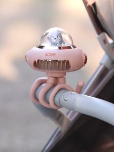 Octopus Baby Stroller Fan Portable Handheld USB Multifunctional Silicone Holder Fan Desktop Rechargeable Mini Cooling Fan