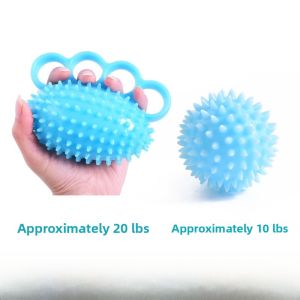 Spring Finger Strength Trainer Grip Strengthener Stress Relief Ball Handball Recovery Training Equipment Fitness Muscle Relaxation