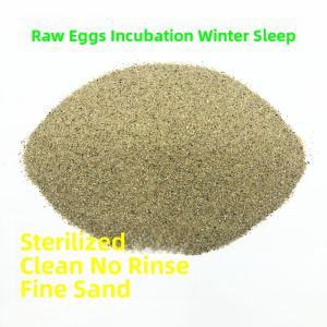 Natural Turtle Sand for Winter Sleeping And Egg Laying Land Turtles Pet Care Nutritious Sand for Hatching Clean No-Wash Fine Sand