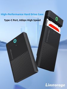 Linstorage | Universal 2.5 Inch SATA HDD SSD External Case USB Type-C