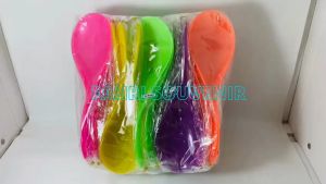 Souvenir Pernikaha Khitanan Ulang Tahun Centong Pelangi Kw1 Kemasan Plastik ISI 50 PCS