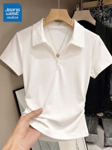 Jeanswest | Waist-Shaping Slimming Womens Polo T-Shirt
