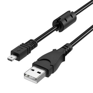 Cáp Sạc USB Cho Nikon D750 D3200 D3300 D5000 Series Fuji Finepix A200 F650 E500 Cáp Dữ Liệu Máy Ảnh