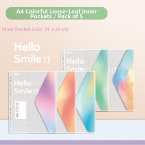 ZEEGO | Subject Classification Clear File Folders