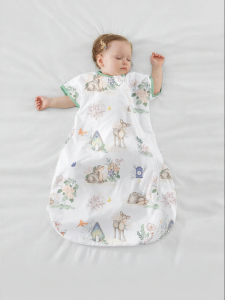 Usbettas | All-Season Bamboo Cotton Baby Sleeping Bag
