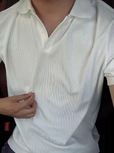 PAZHAOLANG | Large Size Versatile Mens Polo Shirt