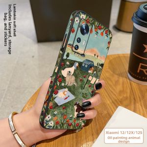 MASFEIL | Womens Textured Silicone Phone Case for Xiaomi 11 12 Pro 12S Ultra